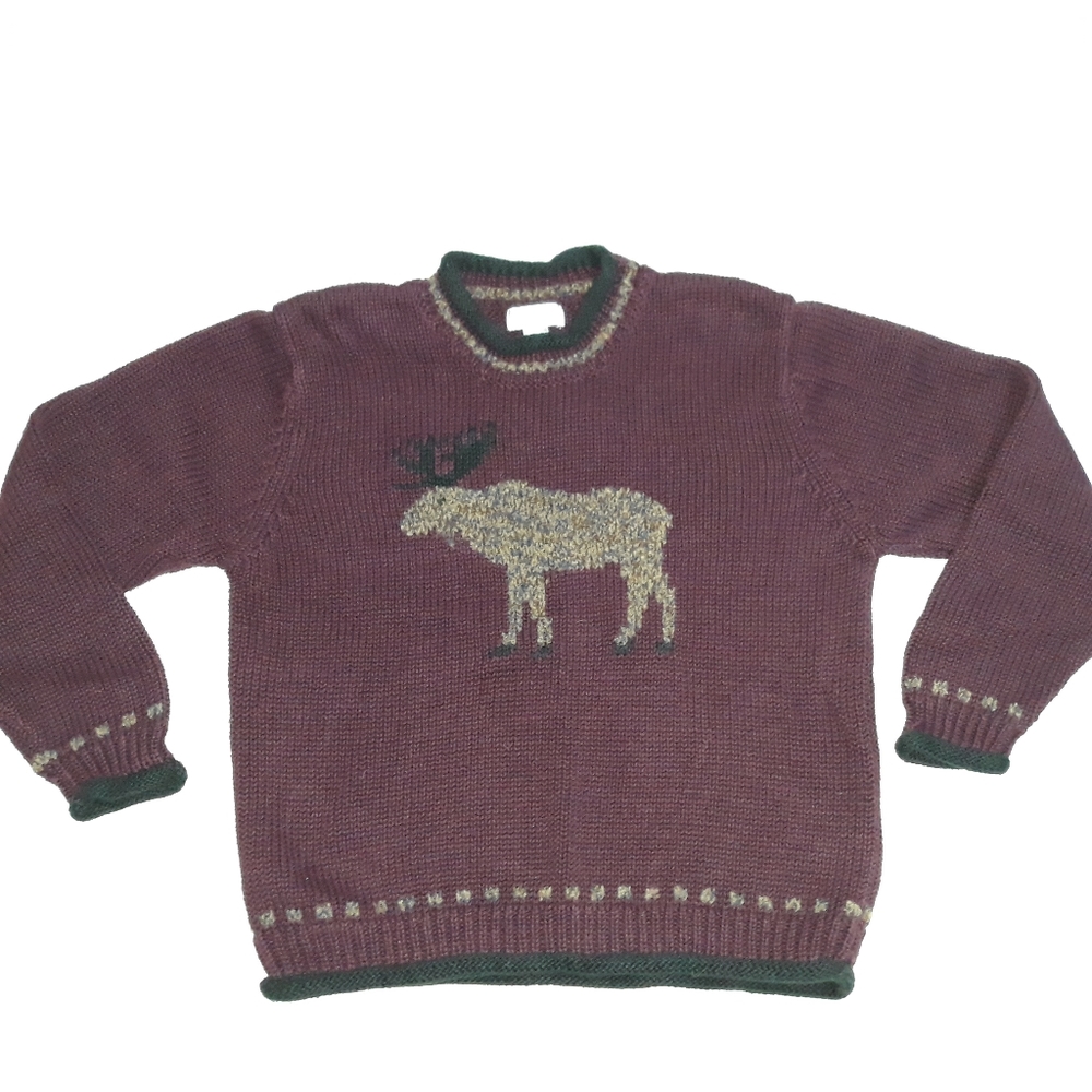 Christopher & Banks Moose Sweater